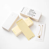 50Pcs/Lot Keychain Display Paper Card With Packing DIY Holder Retail Tags