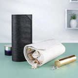 Women Makeup Bags Jewelry Box Multi-function Roll Handbag