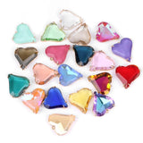 26MM Crystal Heart Pendant Charm DIY Jewelry Making Necklace Earring Rhinestone