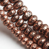 Natural Red Copper Hematite Stone Beads for Jewellery Making