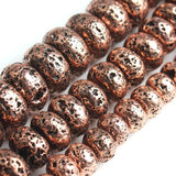 Natural Red Copper Hematite Stone Beads for Jewellery Making