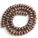 Natural Red Copper Hematite Stone Beads for Jewellery Making