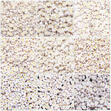 7mm Round Acrylic Beads with Letters for Jewelry Making