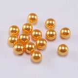 Black ABS Pearl Bead 3/4/6/8/10/12mm No Hole Loose Beads DIY Jewelry Making
