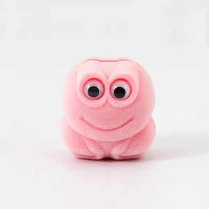 Frog Shaped Velvet Ring Box for Proposal, Engagement, Birthday Gift