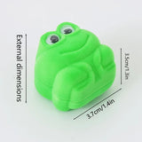 Frog Shaped Velvet Ring Box for Proposal, Engagement, Birthday Gift