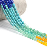 7 Chakras Natural Stone Beads for Jewelry Making 4 6 8mm