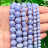 Natural Stone Agates Beads Round Loose Beads for Jewelry Making 6/8/10mm