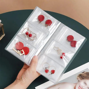 Transparent Jewelry Organizer Bag with Ziplock