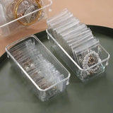Transparent Jewelry Organizer Bag with Ziplock