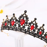 Crystal Crown for Girls Small Tiaras Headdress Prom Wedding Dress Hair Jewelry