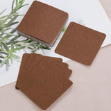 50pcs DIY Jewelry Display Cards 5x5CM for Earrings Necklaces Packaging