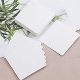 50pcs DIY Jewelry Display Cards 5x5CM for Earrings Necklaces Packaging