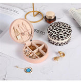 PU Jewelry Organizer Case Portable Jewellery Display Travel