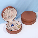 PU Jewelry Organizer Case Portable Jewellery Display Travel