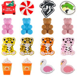 Cartoon Silicone Beads 5/10Pcs Bulk Focals BPA-Free