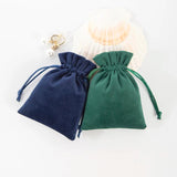 5pcs Velvet Jewelry Bags Drawstring Wedding Gift Pouch