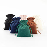 5pcs Velvet Jewelry Bags Drawstring Wedding Gift Pouch