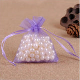 50PCS Organza Bag Jewelry Packaging Bags 7x9 9x12 10x15 13x18CM