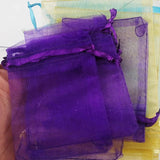 50PCS Organza Bag Jewelry Packaging Bags 7x9 9x12 10x15 13x18CM