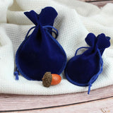 10pcs Velvet Drawstring Gift Bags 7*9/9*12cm Jewelry Pouches