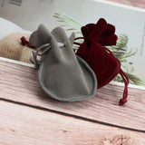 10pcs Velvet Drawstring Gift Bags 7*9/9*12cm Jewelry Pouches