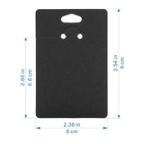 50pcs Cardboard Keychain Display Stand - Key Ring Fobs Jewelry Organizer