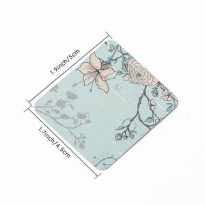Earring Card Ear studs Display Cardboard Flower Pattern Jewelry Display