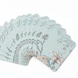 Earring Card Ear studs Display Cardboard Flower Pattern Jewelry Display