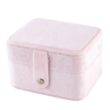 Ladies Jewelry Box Earring Ring Organizer Travel Case