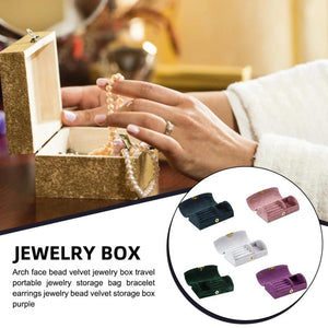 Jewelry Display Box Earring Storage Case Organizer