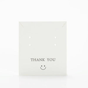 50 Pcs Stud Drop Earring Necklace Cards Jewelry Display Holder