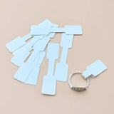 Round Paper Cards Necklace Ring Labels Stickers Jewelry Display