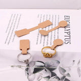 Round Paper Cards Necklace Ring Labels Stickers Jewelry Display