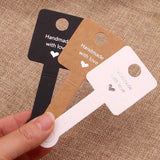 50pcs Self-adhesive Jewelry Package for Necklace Bracelet Ring with Love Sticker