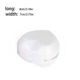 Heart LED Light Jewelry Box Necklace Holder Engagement