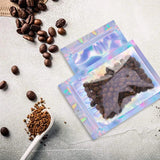 50 Laser Gift Ring Self-Sealing Jewelry Packaging Bags