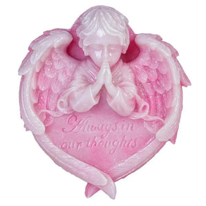 Angel Wing Resin Figurine Healing Stone Statue Ornament