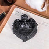 Angel Wing Resin Figurine Healing Stone Statue Ornament