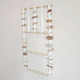 Hair Pin Holder Hairclip Storage Rack with Hooks Organizer