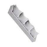Jewelry Tray Stand Ring Flat Collect Flannelette Pullet Display Storage
