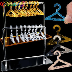 8Pcs Acrylic Clear Coat Hanger Earrings Jewelry Display