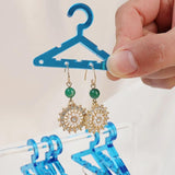 8Pcs Acrylic Clear Coat Hanger Earrings Jewelry Display