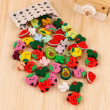 Mini Fruit Cactus Silicone Beads Jewelry Making Bulk DIY Accessories