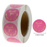 100-500pcs Small Business Thank You Stickers 1inch Gift Sealing Decor
