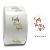 100-500pcs Small Business Thank You Stickers 1inch Gift Sealing Decor