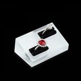 Acrylic Double Rings Display Stand for Wedding