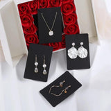 50pcs Jewelry Display Cards for Earrings Necklaces Packaging