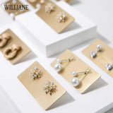 Metal Sheet Nail Piercing Jewelry Display Stand