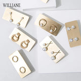 Metal Sheet Nail Piercing Jewelry Display Stand